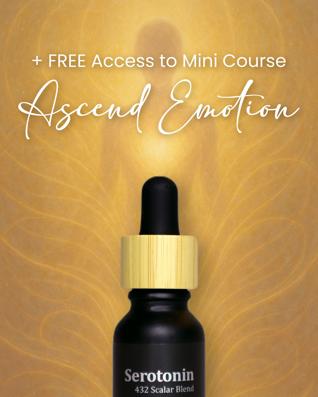 Frequency Coded Essential Oil Set of 4 + Free Ascend Emotion Mini Course