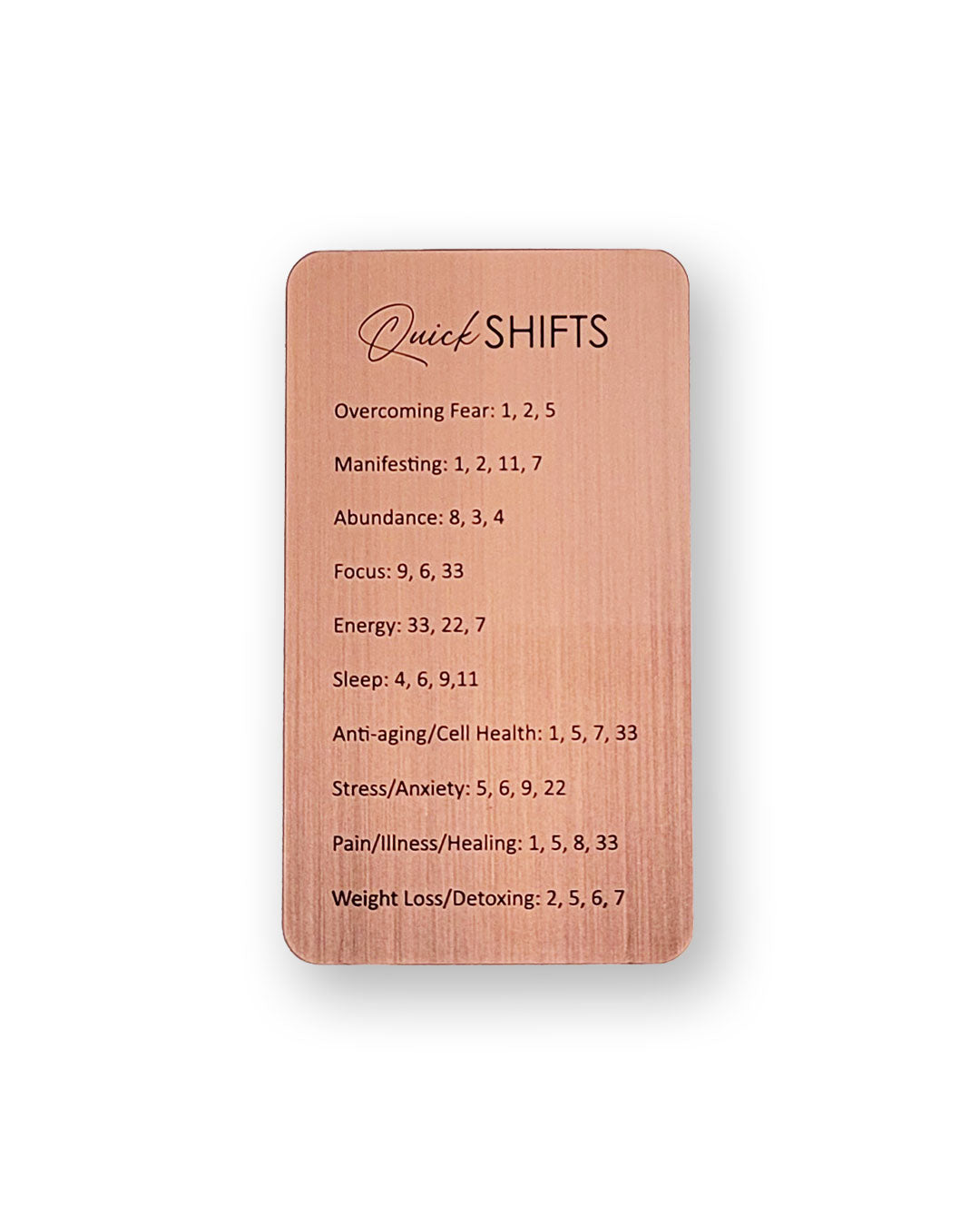 Frequency Transmission Copper Coded Card