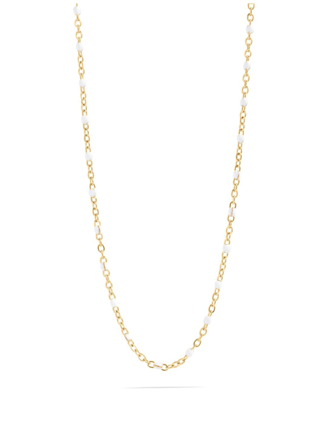 White Confetti Necklace