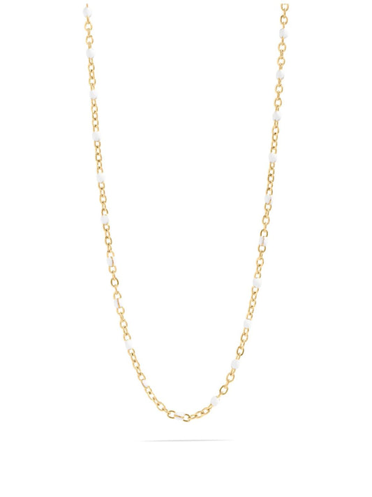 White Confetti Necklace