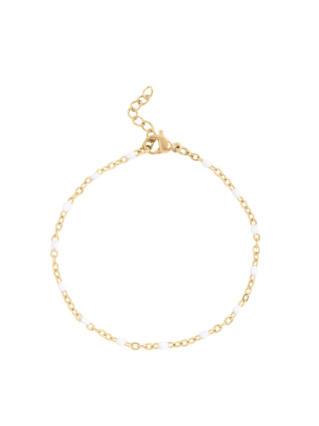 White Confetti Bracelet