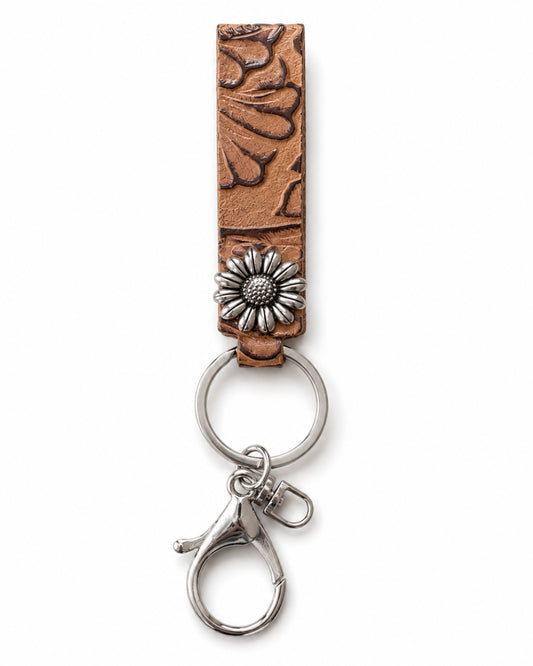Sunflower Frequency Keychain